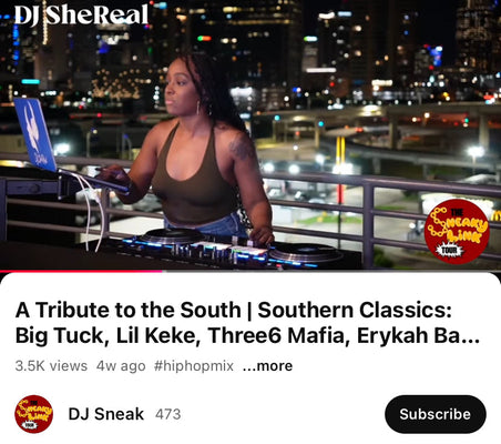 Southern hiphop tribute Dj SheReal